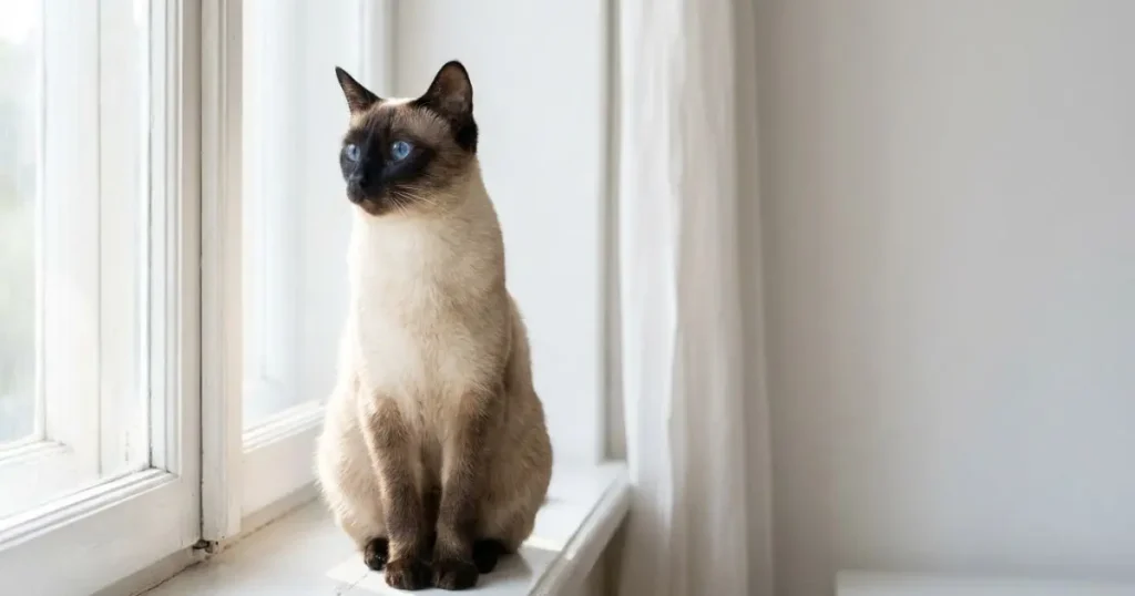 are siamese cats hypoallergenic — siamese cat blue eyes