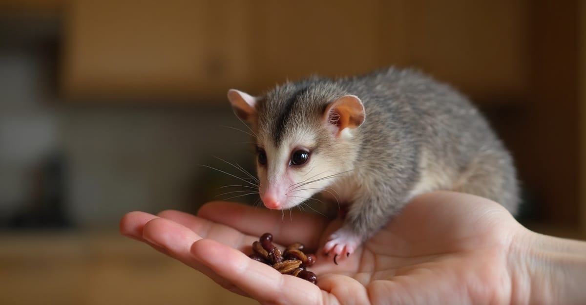 How to Start Training a Short-tailed Opossum short-tailed opossum skittish behavior