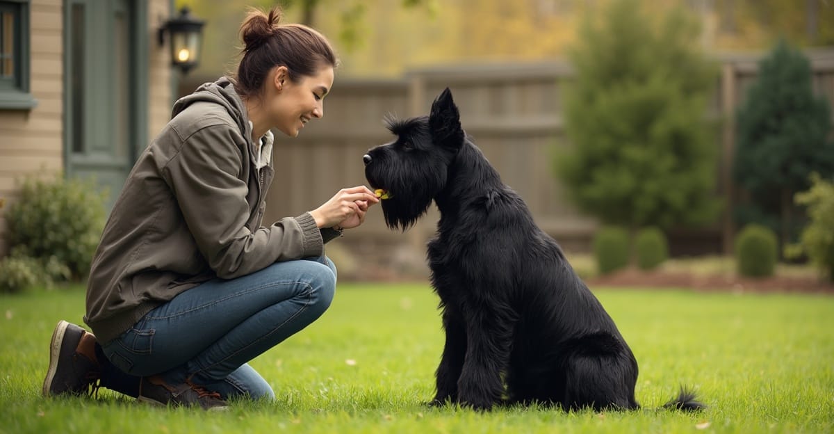 black russian terrier strong-willed nature