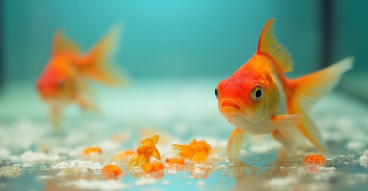 Goldfish Overfeeding Risks how often to feed goldfish
