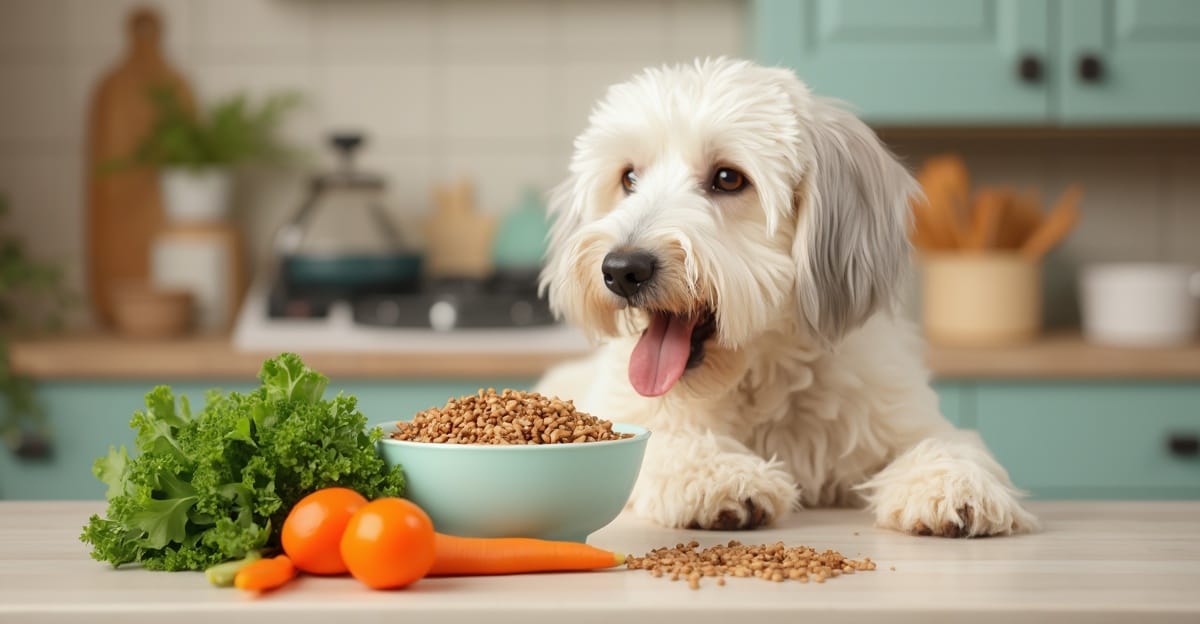 Is Homemade Dog Food Suitable for Old English Sheepdogs? old english sheepdog puppy nutrition